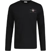 Gant T-Shirt gris / rouge / noir / blanc