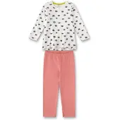Sanetta Pyjama bleu foncé / jaune / rose / blanc