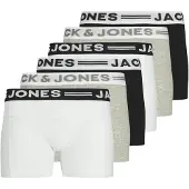 Jack & Jones Junior Sous-vêtements gris clair / gris chiné / noir / blanc