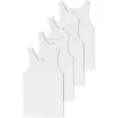 Schiesser Maillot de corps blanc