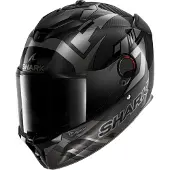 Shark Spartan Gt Pro Carbon Zarco Track Racer Full Face Helmet Noir 2XL