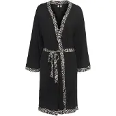 LASCANA Robe de chambre écru / noir
