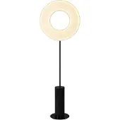 10 HEURES 10 Iris Totem Lampadaire Ø 50 cm | Black Marble