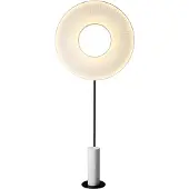 10 HEURES 10 Iris Totem Lampadaire Ø 50 cm | White Marble