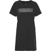 Kangaroos Chemise de nuit 'Dreams' noir / blanc