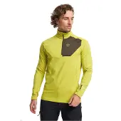 Tenson Txlite Half Zip Fleece Jaune S Homme