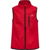 Newline Gilet 'Core gilet' gris / rouge cerise