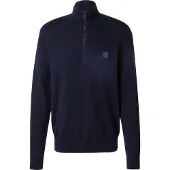 BOSS Pull-over 'Kanobix_S' bleu foncé