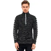 Rusty neal Pull-over noir / blanc