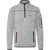 FQ1924 Pull-over 'BIRK' gris / noir