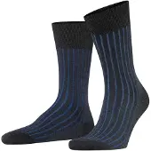 Falke Chaussettes bleu fumé / anthracite