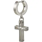 Diesel Boucles d'oreilles argent