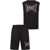 TAPOUT Survêtement 'Dorrisa' rouge sang / noir / blanc