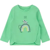 s.Oliver T-Shirt bleu clair / vert clair / noir / blanc