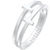 KUZZOI Bague argent
