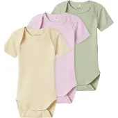 Name it Barboteuse / body chamois / vert / lilas