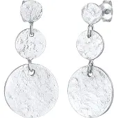 Elli Boucles d'oreilles 'Geo' argent