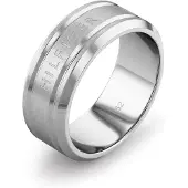 Tommy Hilfiger Iconice Srips Ring, (64)