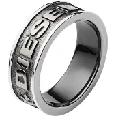 Diesel Bague argent