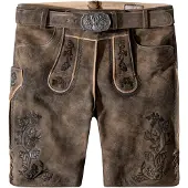Stockerpoint Pantalon folklorique 'Edgar' brun foncé