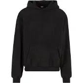 Urban Classics Jaquard Velvet Hoodie Noir XL Homme