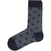 Scalpers Chaussettes bleu marine / gris