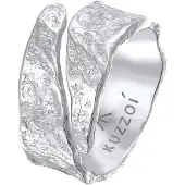 KUZZOI Bague argent