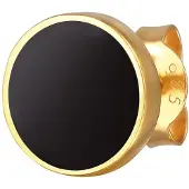 KUZZOI Boucles d'oreilles or / noir