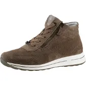 Ara Bottes à lacets 'Schnürstiefelette Damen 12-24808 95 Echtleder in grau' gris