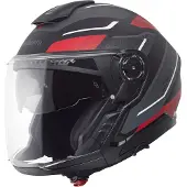 Schuberth J2 Sigma Casque jet Mat/Noir/Rouge/Anthracite 53 unisex