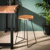 Zijlstra Tabouret de bar Rayan - Acacia