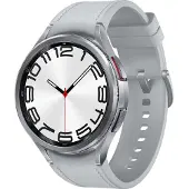 Samsung Galaxy Watch6 Classic 3,3 cm (1.3") OLED 43 mm Numérique 432 x 432 pixels Écran tactile 4G Argent Wifi GPS (satellite)