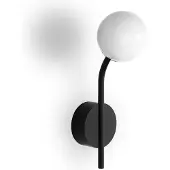 DECOR WALTHER Lampe de Salle de Bain Decor Walther Pep One Wall Mat Black