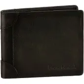 Bruno Banani Cuir porte-monnaie Wallet Black noir