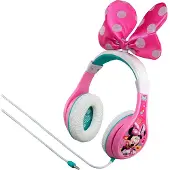 Upcoming Minds eKids - Minnie Bow-tique - Casque supra-auriculaire avec limiteur de volume
