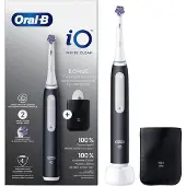 Braun Brosse à dents Oral-B noire et blanche + étui