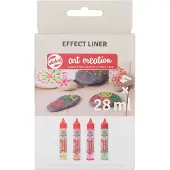 Talens Effect Liner set Neon 4 x 28 ml (112 ml)