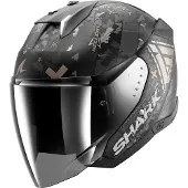 Shark Skwal I3 Jet Hellcat Open Face Helmet Noir M