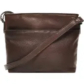 Berba Femmes, Sac à main, Crossbody Schoudertas Lucca Chocolate, Marron