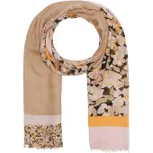 Comma casual identity Écharpe orange / rose / poudre / noir
