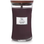 Woodwick Spiced Blackberry bougie parfumée avec mèche en bois 609.5 g