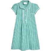 Next Robe vert / blanc