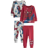 Next Pyjama gris / mélange de couleurs / rouge
