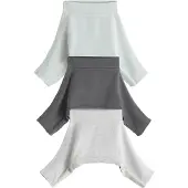 Next Pyjama bleu pastel / gris clair / gris foncé
