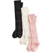 Next Collant crème / rose clair / noir chiné