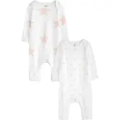 Next Barboteuse / body rose / blanc