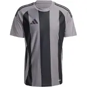 Adidas Striped 24 Short Sleeve T-shirt Gris S Homme