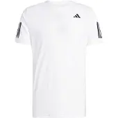 Adidas T-Shirt fonctionnel 'Club Fleece' noir / blanc