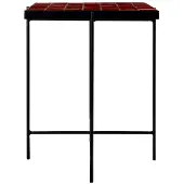 House Doctor Table d'appoint Kuna rouille/rouge