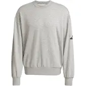Adidas Sweat de sport 'Essentials' gris chiné / noir